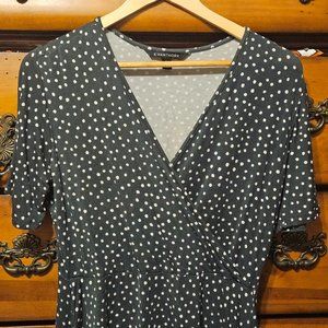 41 Hawthorn Knit Surplice Dress